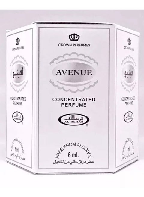 Avenue Concentrated Perfume Oils 6ml (Pack of 6)