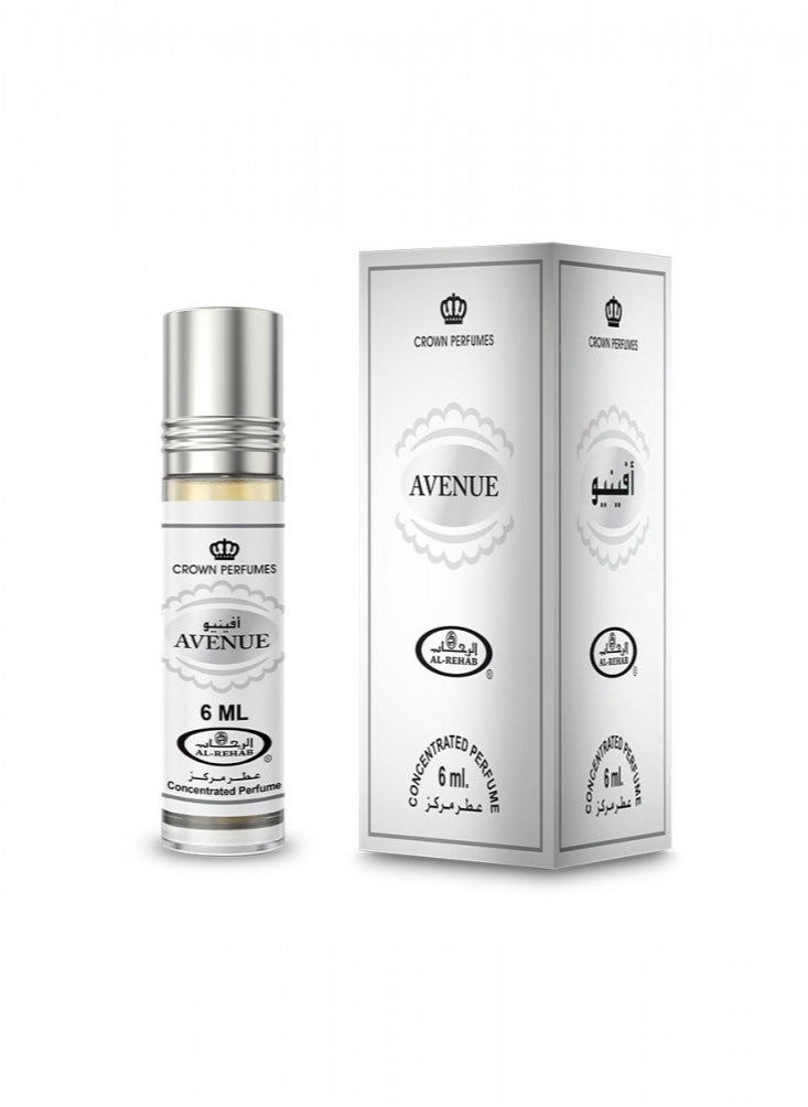 Avenue Concentrated Perfume Oils 6ml (Pack of 6)