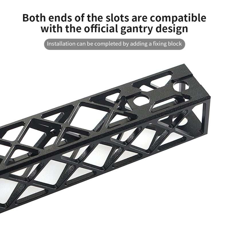 VORON 2.4 R2 Trident CNC Gantry Less Weight Hollow Out Desigh CNC Aluminum Alloy Gantry Sufficient Structural Strength and Stability 3D Printed Parts Compatible with VORON 2.4/ R2 Trident 3D Printers - Image 5