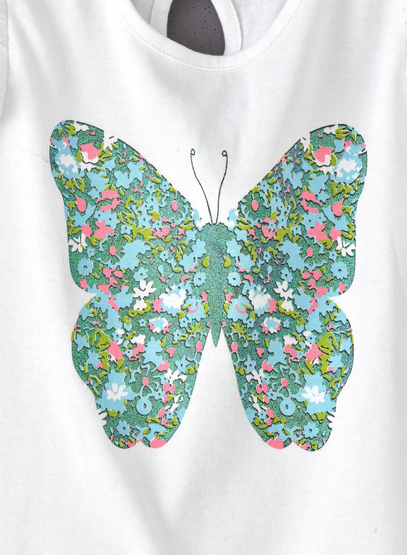 Jelliene Sunshine Squad: Girls' Breezy Cotton Tees Playful & Summer Fun