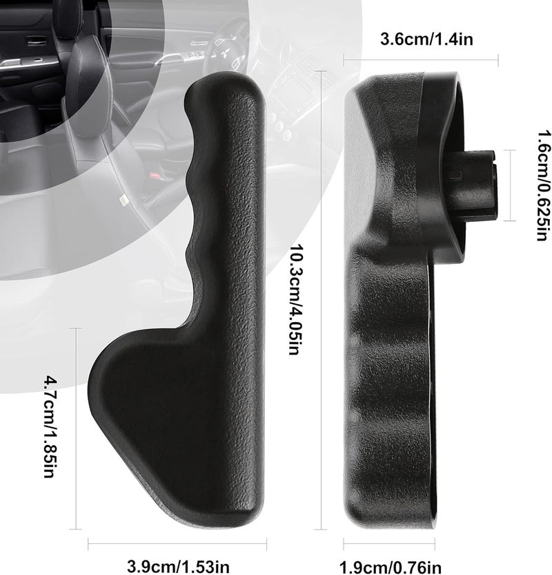 BASIKER Black Driver & Passenger Seat Adjuster Handle for Explorer & Mountaineer 2002-2005| OEM: 1L2Z7862622AAB 1L2Z 7862622 AAB (Parchment) - Image 3