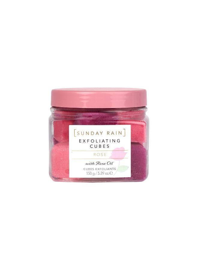 Sunday Rain Rose Exfoliating Cubes - Image 2