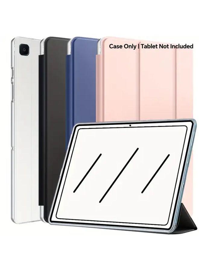 Translucent Pink Tablet Case For 10 4 Inch Tab A7 2020 Model With Auto Sleep Wake Function - Image 1