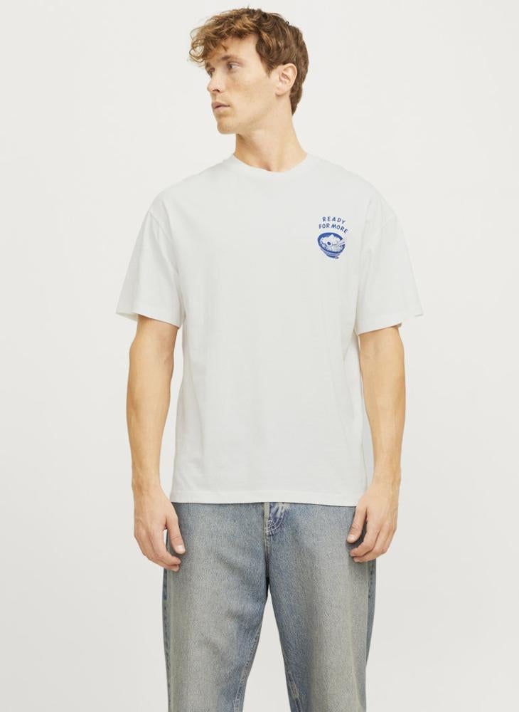 JACK & JONES Jjcharge Charge Printed Crew Neck T-Shirt  - Image 1