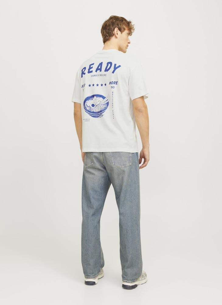 JACK & JONES Jjcharge Charge Printed Crew Neck T-Shirt  - Image 2