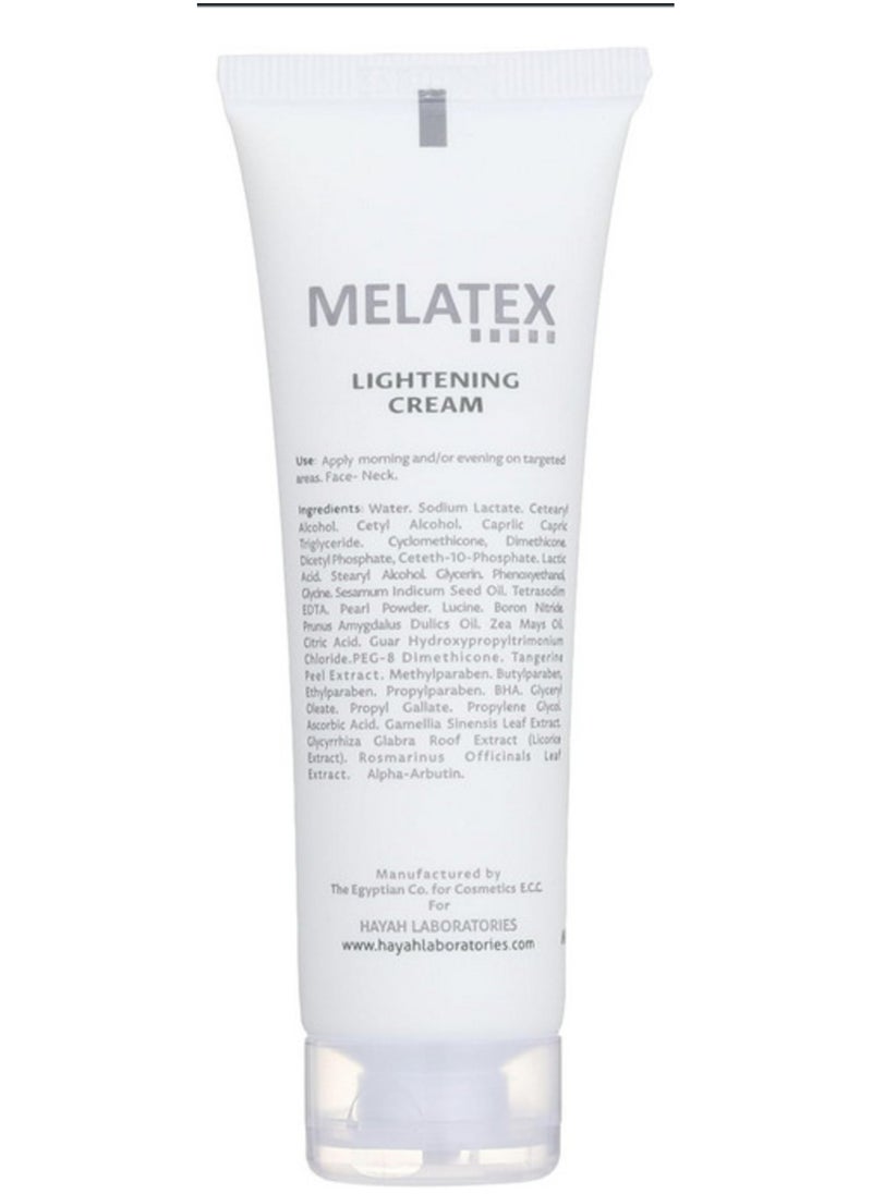 Hayah Laboratiories Hayah Laboratories Melatex Lightening Cream 50ml  - Image 2