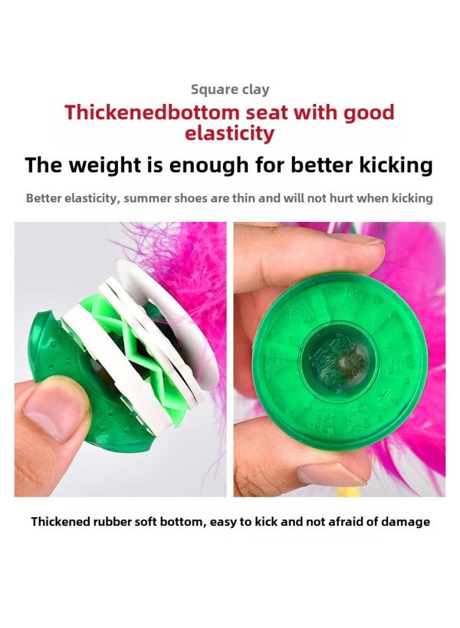 Shuttlecock Adult Primary School Students Shuttlecock Kick-resistant Kindergarten Female Feather Tendon Sports Competition Special Chicken Goose Feather Key-Specifications: 5 Pieces - Image 5