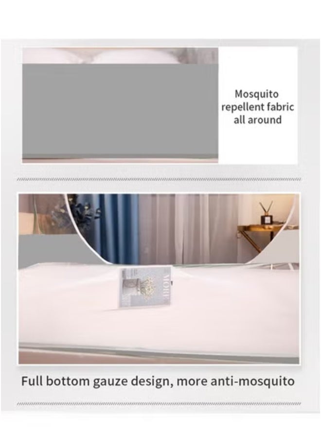 Mosquito Net, Pop-Up Insect Protection Tent with Bottom – Extra Spacious Bed Shelter with Dual Access Panels, Foldable Portable Structure, Fast Assembly, Bug-Resistant and Child Safety Guard – Ideal for Bedroom, Camping, Travel, Outdoor & Fishing Use  - Image 5