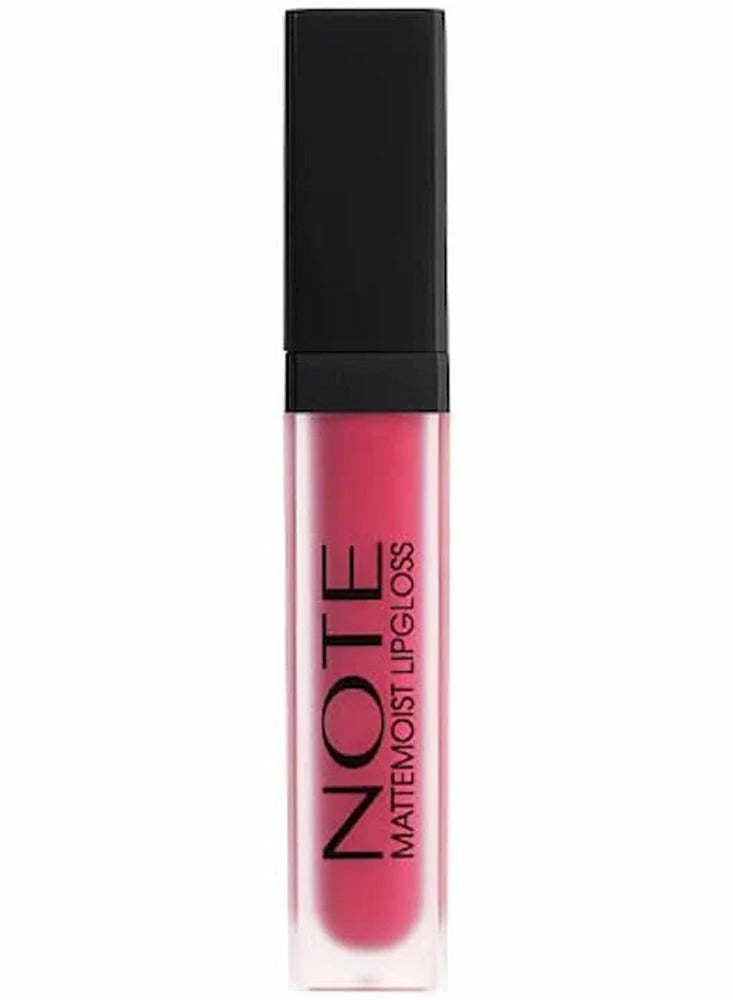 NOTE COSMETIQUE MATTEMOIST LIPGLOSS NO.406 SWEET HEART - A lipgloss for a luxurious, satin matte finish