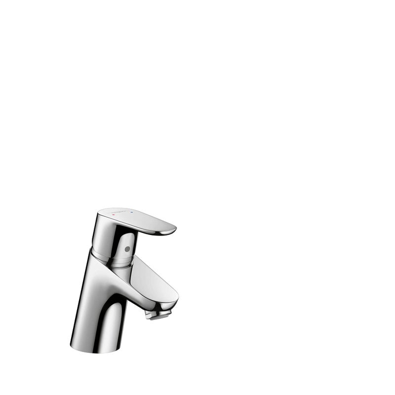 hansgrohe Focus Modern Upgrade Easy Clean 1-Handle 1 5-inch Tall Bathroom Sink Faucet in Chrome, 04370000 - Image 1