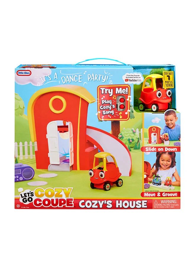 ليتل تايكس Let’s Go Cozy Coupe Cozy’s House