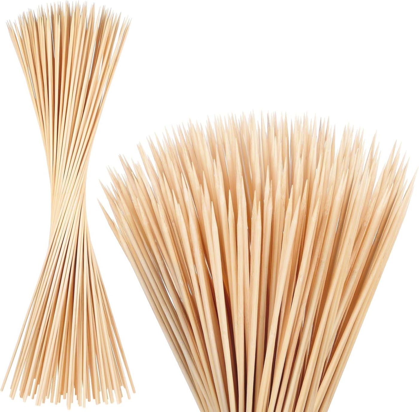 150PCS Marshmallow Roasting Sticks30 Inch Marshmallow Sticks for Fire Pit 5mm Thick Bamboo Skewers for Smores Roaster Barbecue Grilling Campfire Kebab