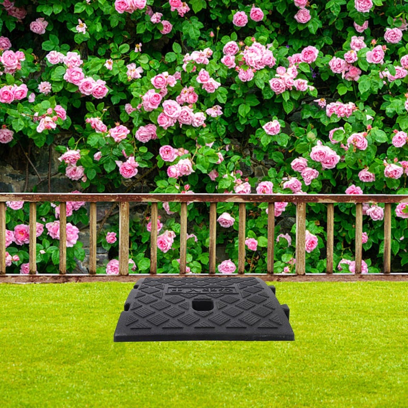 2pcs Truck Curb Ramp and Wheelchair Ramp Set 250x270x70mm with Clips for Driveway Entrances - Image 5