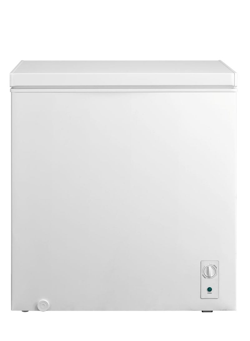 Ugine Chest Freezer, 198L, 6.9 Cu,Ft, Convertible to Refrigerator, D-Frost, Inverter – White –  UCFRM198INV - Image 1