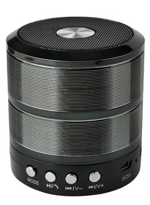 "Fabvariety Mini Bluetooth Speaker WS-887 – Compact Wireless Sound Box (Black)"