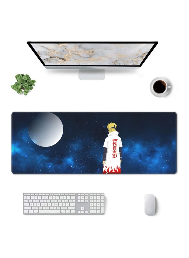 General Mouse Pads, Custom Anime Mouse Pads, Non-Slip Gaming Mouse Pads, Desk Pads with Rubber Stitched Edges for Office, Home & Gamers (80×30)  - Image 2