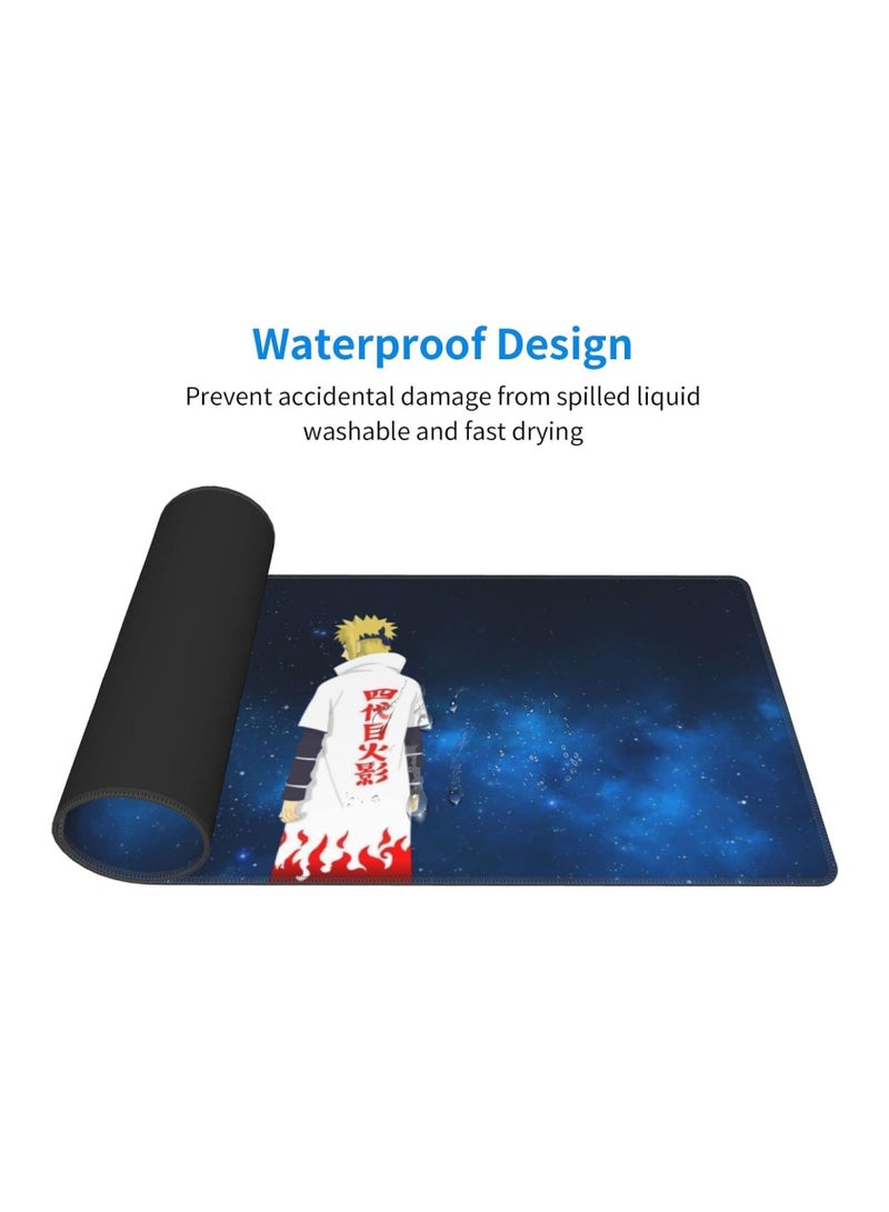 General Mouse Pads, Custom Anime Mouse Pads, Non-Slip Gaming Mouse Pads, Desk Pads with Rubber Stitched Edges for Office, Home & Gamers (80×30)  - Image 4
