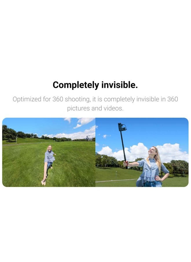 Insta360 insta360 X3 Mic Adapter, External Microphone Adapter Camera,Type-C and 3.5mm Audio Ports Support Charging While Recording Black  - Image 3