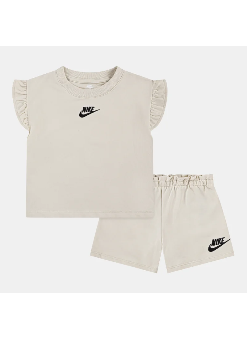 Nike Kids' French Terry T-Shirt and Shorts Set