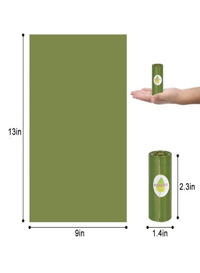 ROSEBB dog poop bags rolls,Pet Waste bags rolls,poop bags for dogs,Guaranteed Leak Proof and Extra Thick doggy poop bags,270Count dog bags for poop,9x13 Inches doggie poop bags - Image 2