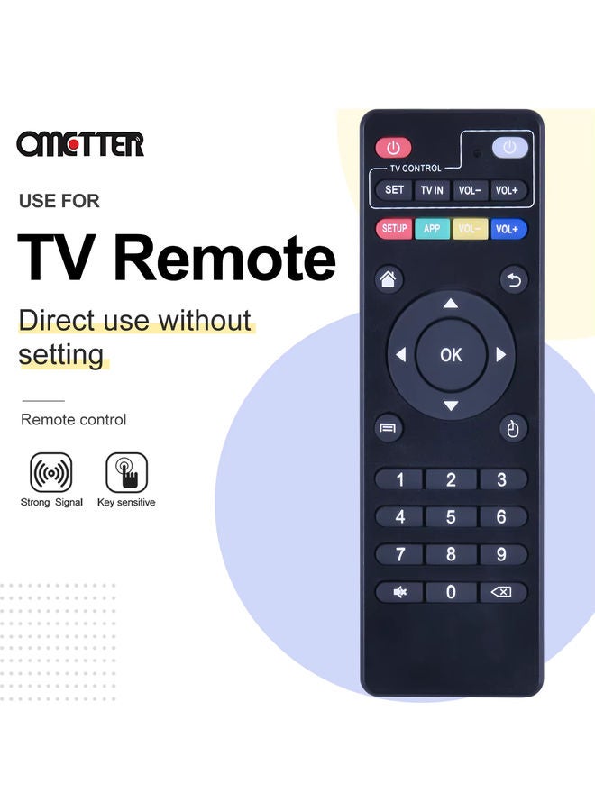 OMETTER Remote Control for Android Smart TV Top Box For MXQ MXQPRO MXQ-4K M8S H96 Pro M8N M8C M8S V88 M10 M12 X96 MXQ MXQ Pro