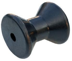 Tie Down 86488 Boat Trailer Bow Roller – 4 Inch Black RubberRoller | 1/2” Shaft | Center Roller for Bow | Durable Marine Trailer Replacement Part for Boat Loading and Transport - Image 3
