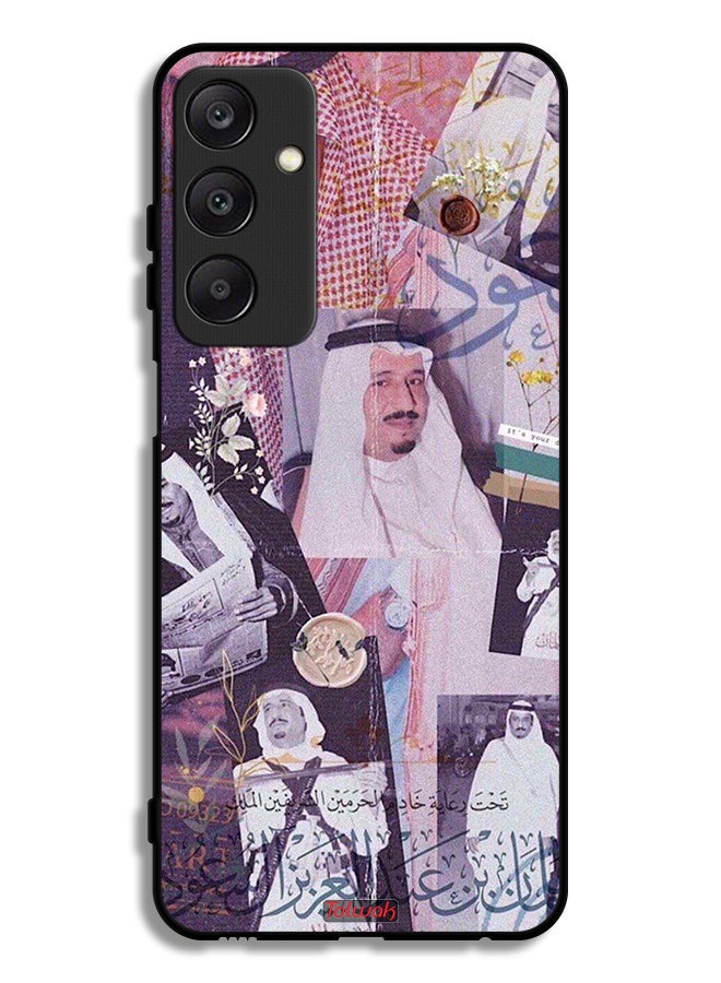 Tolwak Samsung Galaxy A25 5G Protective Case Cover King Salman Vintage Photos - Image 1