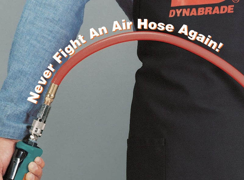 Dynabrade (94300) 1/4" NPT Composite Dynaswivel | Air Line Accessory, Improves Maneuverability, Rotates 360 Degrees at Pivot Points to Allow Air Hose to Drop to Ground - Image 3