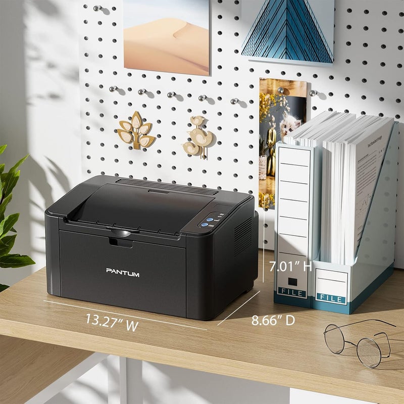 بانتوم طابعة ليزر بانتوم، أسود، طراز P2500W - Image 3