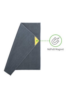 Loukin Magnetic Whiteboard Cleaning Cloth, Dry Erase Cleaning Cloth For Classroom, Home And Office Use, Reusable And Washable, Gray, 12" X 12" - One Bottle Of 3.4 Fl Oz Whiteboard Cleaner Included  - Image 3