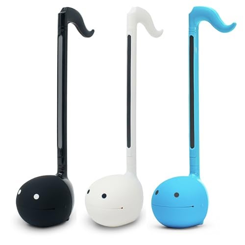 Otamatone Japanese Electronic Musical Instrument Portable Music Synthesizer from Japan by Maywa Denki Educational Fun Gift for Children Teens Adults Black White Blue Set - Image 1
