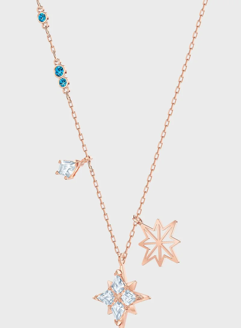 SWAROVSKI Swa Symbol Star Necklace+Earrings Set