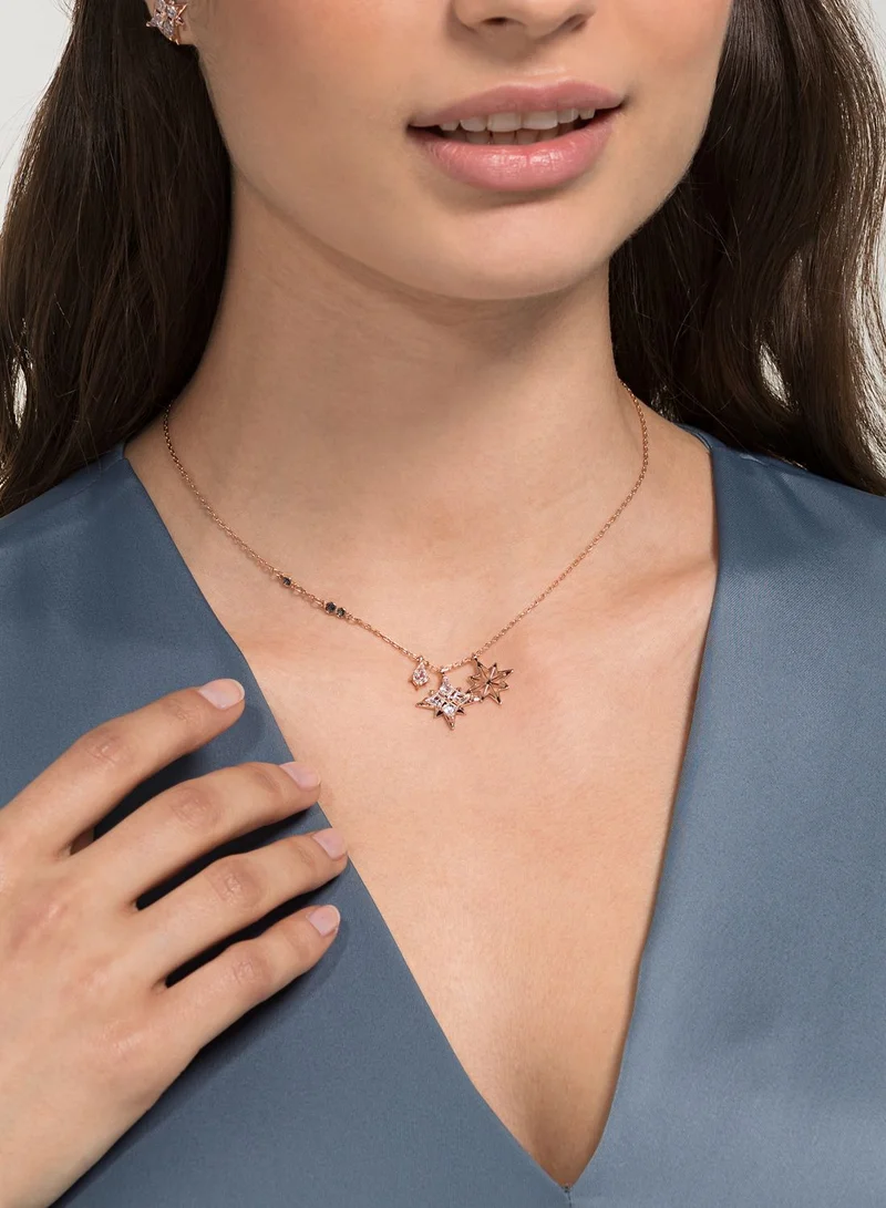 SWAROVSKI Swa Symbol Star Necklace+Earrings Set