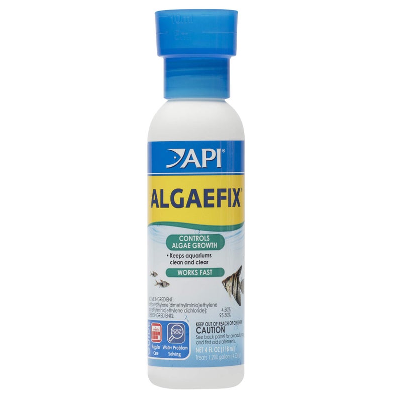 API ALGAEFIX Algae Control 4-Ounce Bottle, Multi-colored - Image 1
