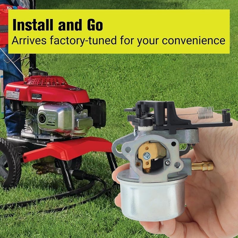 Butom 591137 Carburetor with Gasket and Fuel Filter for Lawn Mowers - Image 5