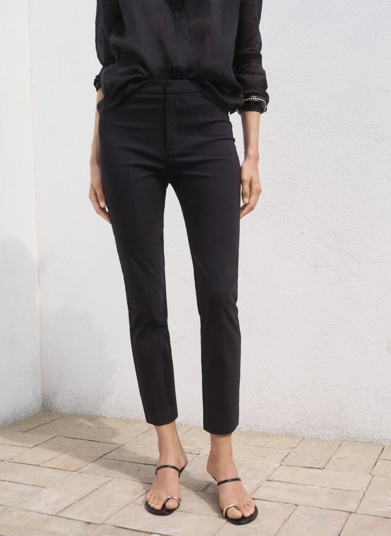 MANGO Casual Crop Skinny Pants  - Image 1