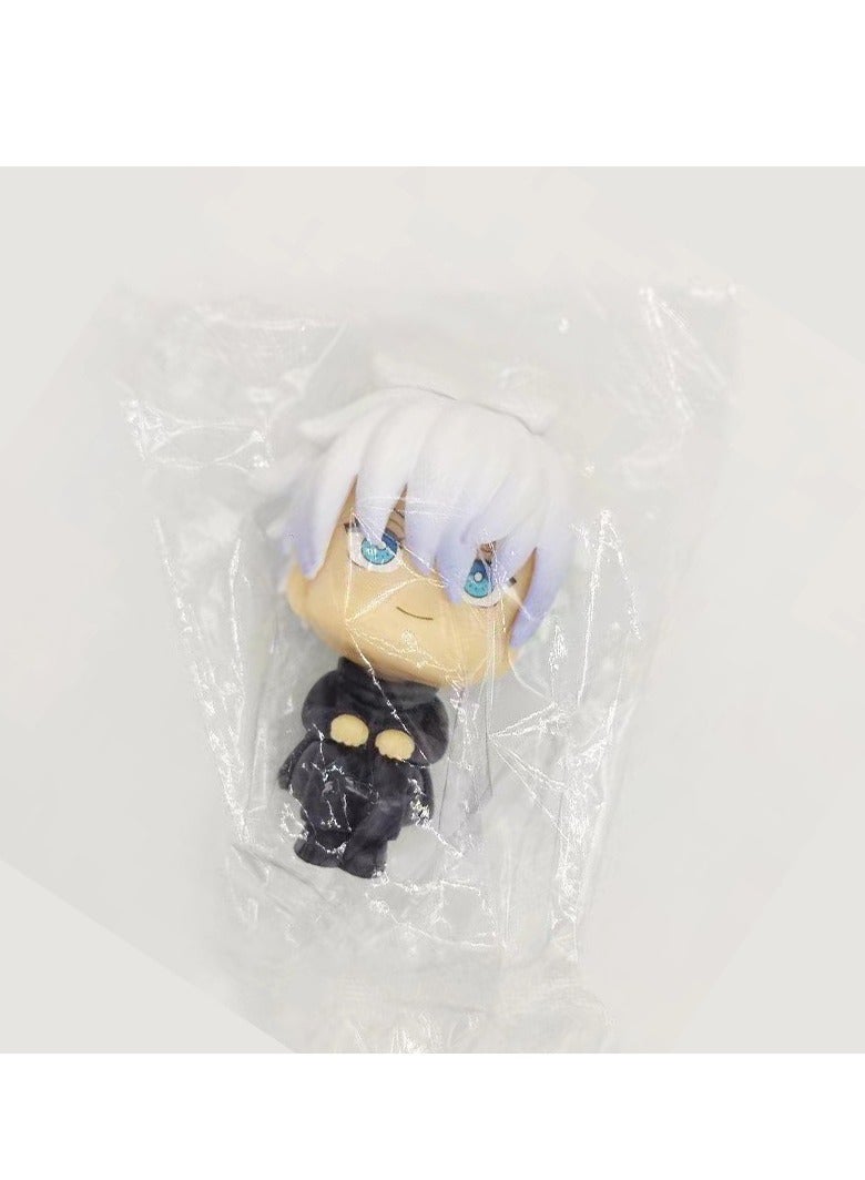 2-Piece Anime Jujutsu Kaisen Action Figure Set, Gojo Satoru Action Figure,Itadori Yuji Action Figure,Anime Figure Toy Collection Set Suitable for Car and Table Decoration