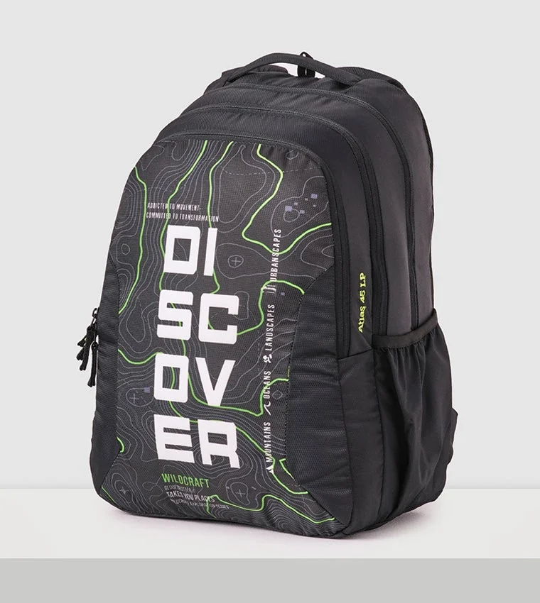Wildcraft Black Wildcraft Atlas 45 LP Discover Backpack, Black  | Best Price UAE