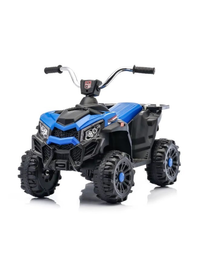 4-Wheel Kids Electric Bike - 6V Rechargeable Battery, LED Lights, Music - Ride-On Bike for Boys and Girls - Image 1