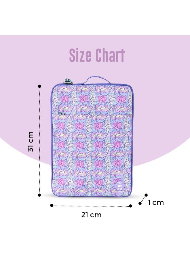 Eazy Kids Eazy Kids iPad Sleeve - Butterfly Purple  - Image 5