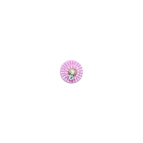 Comet Busters Round Fancy Multicolor Bindi (BIN533)(8mm) - Image 3