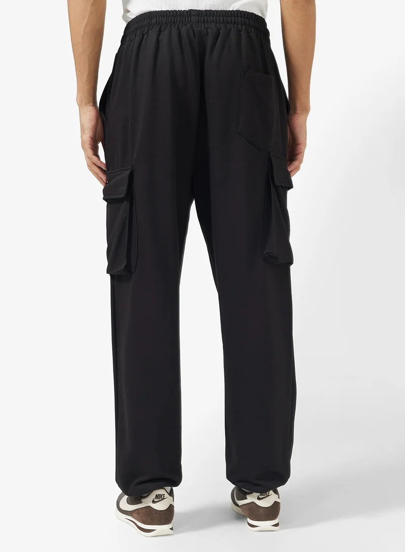 سفنتي فايف Cargo Pocket Elastic Hem Joggers