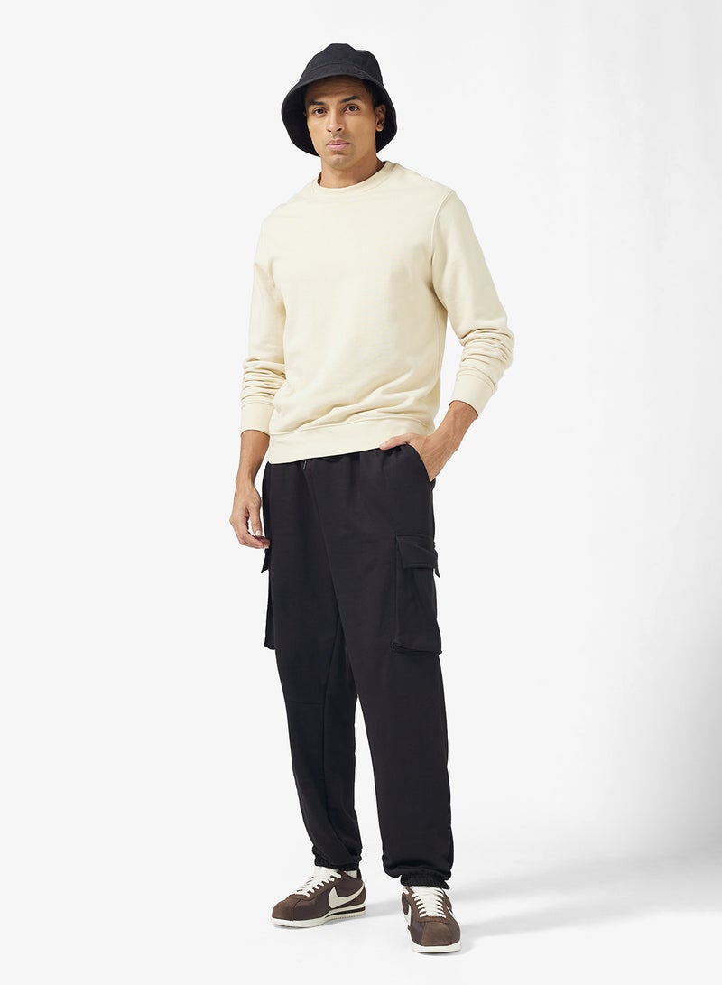 سفنتي فايف بنطلون رياضي بجيوب شحن وحزام خصر مطاطي - Image 2