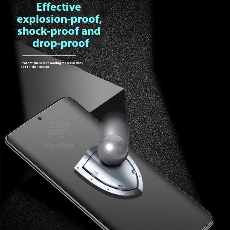 WonRia ® حزمة 1 - واقي شاشة غير لامع لجهاز Realme 15 | Realme 15 Pro 5G غشاء غير قابل للكسر | فيلم TPU غير لامع مرن | مجموعة تركيب من الحافة إلى الحافة | شفاف - Image 5