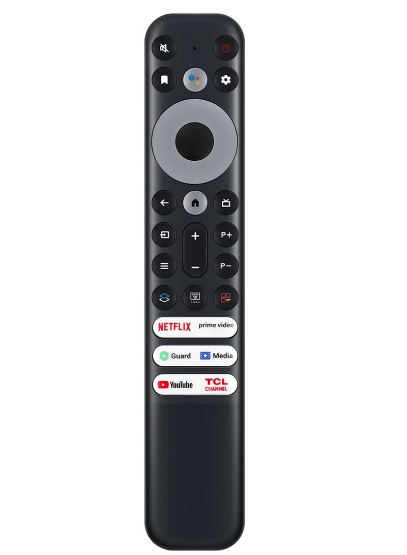 PopZa Replacement TCL Remote Control RC902V for TCL Android TV Mini-LED QLED 4K UHD Smart TV, Quick Access to Netflix, Prime Video, YouTube, Guard, Media & TCL Channel - Image 2