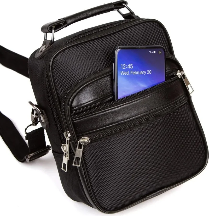 Newish Polo Black Men's Hand Shoulder Bag