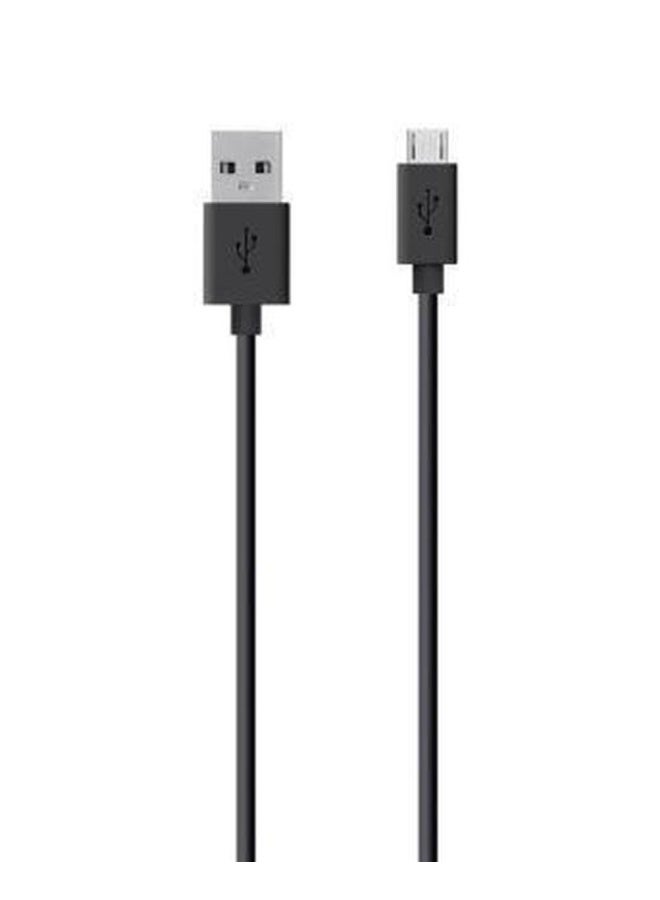 belkin كابل ميكرو USB أسود بطول 1.4 متر من بلكين - Image 1