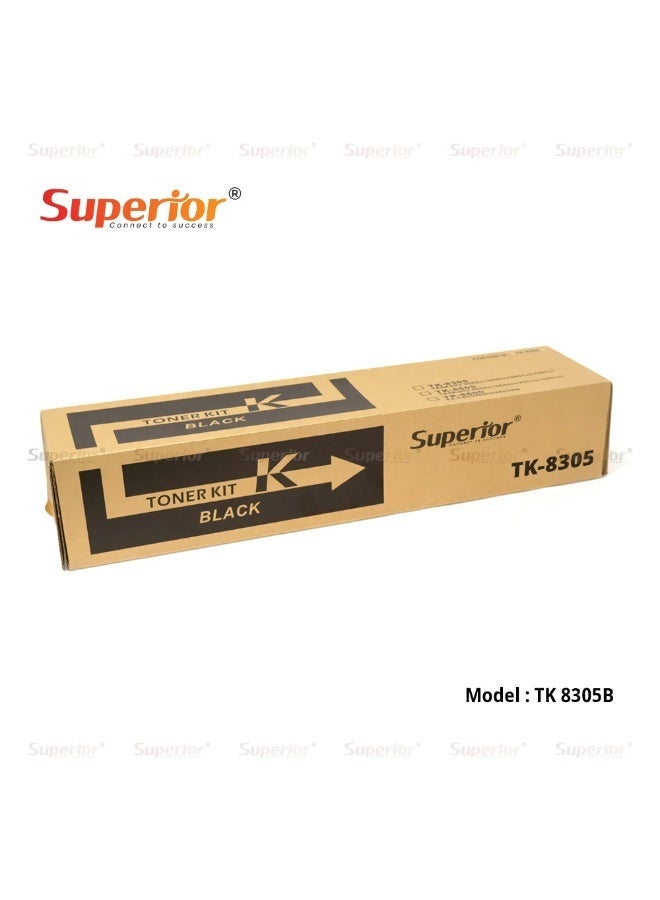 SOS Superior Superior Kyocera TK-8305B Black Toner Cartridge – For TASKalfa 3050ci / 3550ci / 3051ci / 3551ci - Image 2