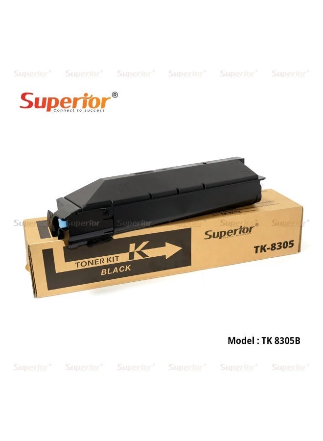 SOS Superior Superior Kyocera TK-8305B Black Toner Cartridge – For TASKalfa 3050ci / 3550ci / 3051ci / 3551ci - Image 1