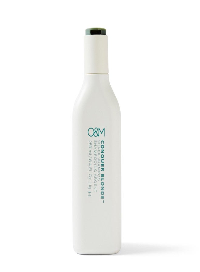 OM O&M Conquer Blonde Silver Shampoo 250ml - Image 1